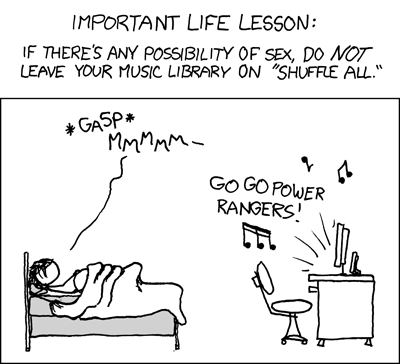 XKCD #400 Important Life Lesson